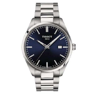 TISSOT �e�B�\ �N�H�[�c �r���v PR100 40mm �u���[������ �X�e�����X�X�`�[�� T150.410.11.041.00 �D�����̃e�B�\�̓��[�J�[�ۏ�2�N���̐��K�㗝�X���i�ł��y�����y�z