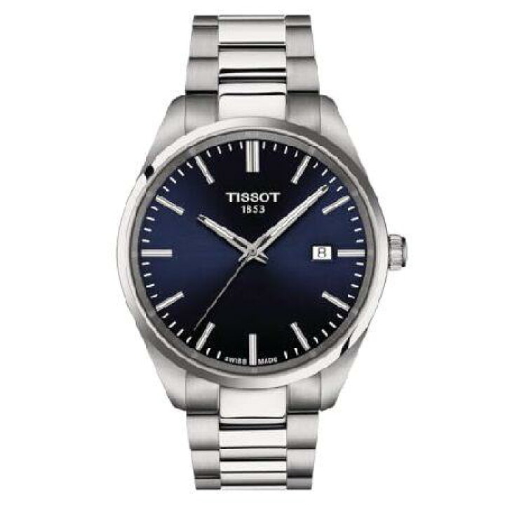 楽天市場】TISSOT ティソ クォーツ 腕時計 PR100 40mm ブルー文字盤 