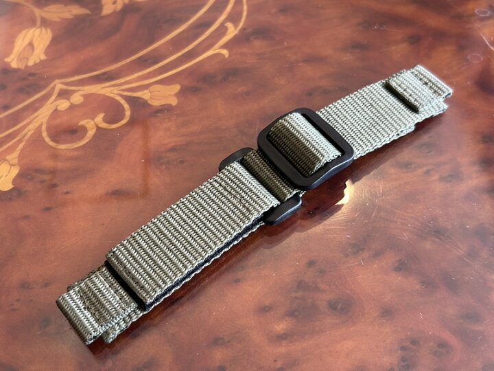 楽天市場】ミリタリー 時計 ナイロン ベルト 時計バンド 20mm グリーン 