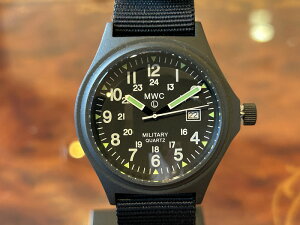 MWC ~^[ EHb` Jpj[ 39mm Genuine G10 Watch rv G1012/24PVD