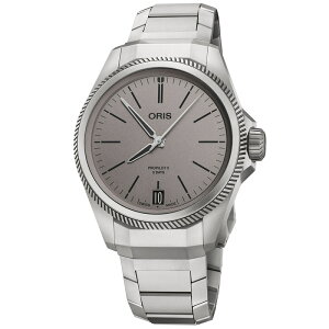 �I���X ���ЃL�����o�[400 ������5���ԃp���[���U�[�u �r���v Oris Big Crown �v���p�C���b�gX �L�����o�[400 �O���[�_�C���� 39mm �`�^�j�E�� 01 400 7778 7153 �������� ���K�A���i ���葱���ȒP�ȕ���