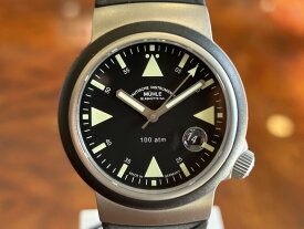 ミューレグラスヒュッテ 腕時計 S.A.R. Rescue-Timer レスキュータイマー 42mm 自動巻き （オートマチック） M1-41-03-KB 【正規代理店商品】
