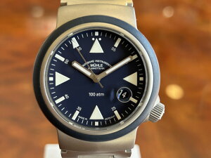 �~���[���O���X�q���b�e �r���v S.A.R. Rescue-Timer Nautical Blue ���X�L���[�^�C�}�[ �m�[�e�B�J���u���[ 42mm �������� �i�I�[�g�}�`�b�N�j M1-41-02-MB-II �y���K�㗝�X���i�z