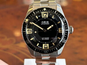 �y�����y�z ORIS �I���X �_�C�o�[�X65 �r���v 60���N�A�j�o�[�T���[�G�f�B�V���� 40mm 733 7772 4034-Set �������� ���K�A���i