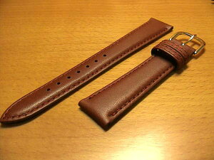 17mm時計バンド(腕時計)ベルト17ミリ 牛革 時計バンド 時計ベルト バネ棒 サービスつき 17mm 茶 腕時計用 時計ベルト 時計用バンド 525円で販売していますバネ棒をサービスでお付けします。