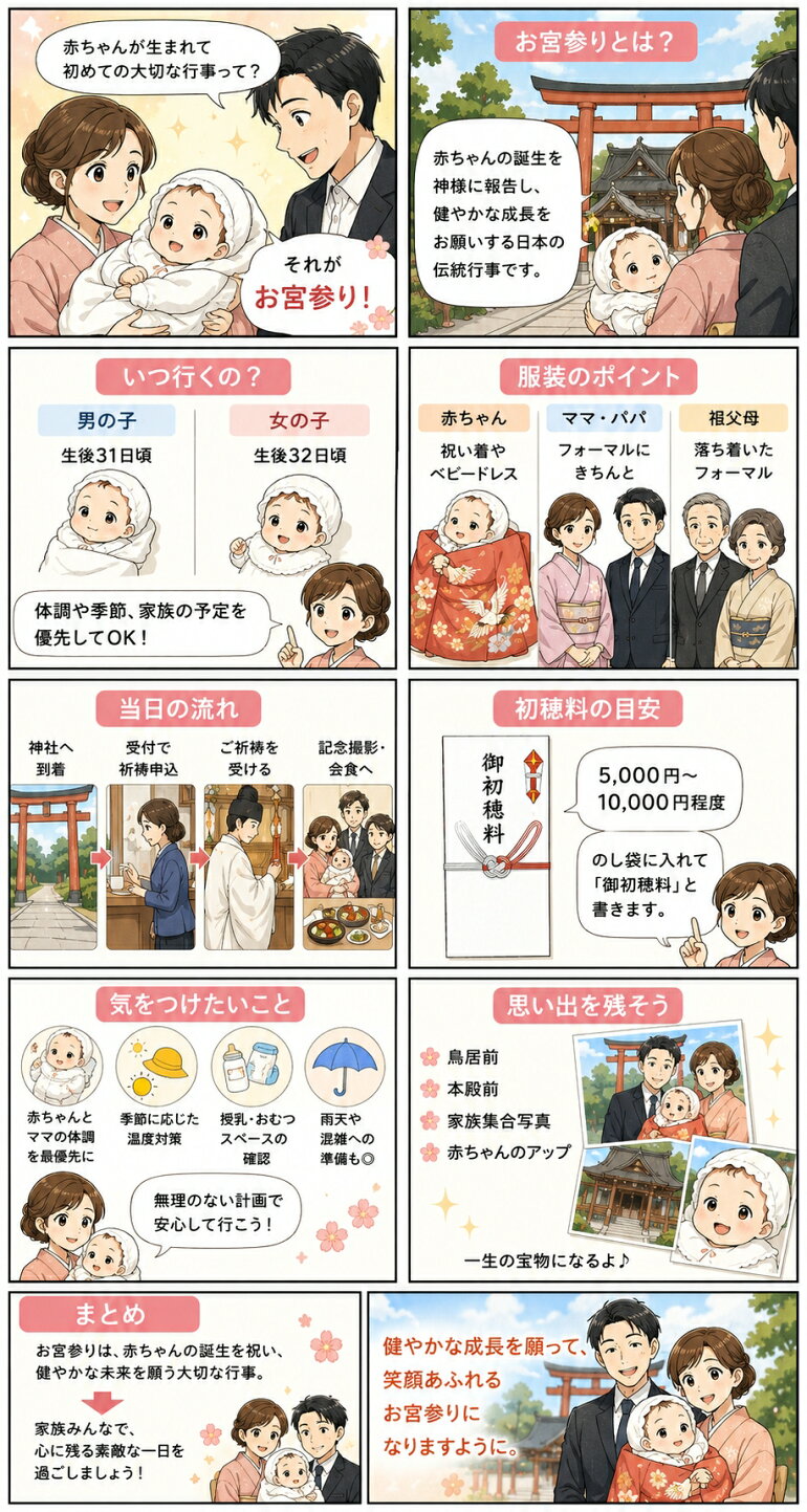 お 宮参り いつ