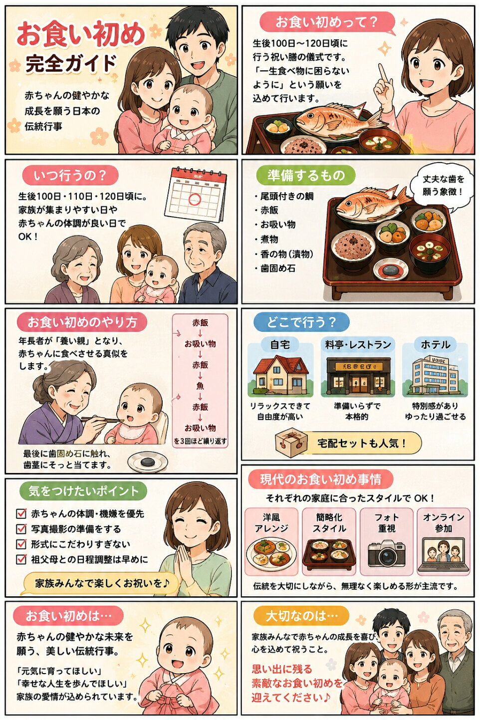 お 食い初め 流れ
