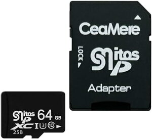 microsd 64GB class10 U3 Class10 }CNSDJ[h 64GB ] ϋv X}[gtH ^ubg JΉ