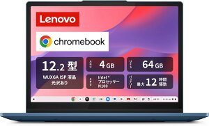 Lenovo Chromebook N[ubN IdeaPad Flex 3i Gen8 12.2C` CeR vZbT[ N100 4GB eMMC 64GB obe[쓮12.0 d1.25kg ArXu[ 82XH001KJP