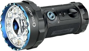 OLIGHT(�I�[���C�g) Marauder 2 �����d�� led�t���b�V�����C�g ���� �ŋ� �n���f�B���C�g 14000���[���� �˒�800M 54H�����^�C�� �A���~�j�E�������ޗ� �[�d�� �y�� LED���C�gIPX8�h�� �h�� �i �u���b�N