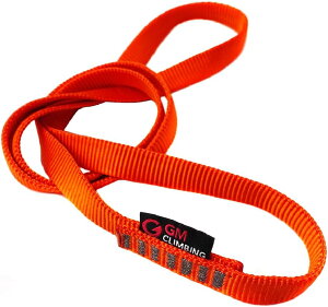 GM CLIMBING UIAA CE �F�� 22kN 16mm �i�C�����X�����O �����i�[ �N���C�~���O�X�����O �F:�I�����W �T�C�Y:120cm x 3�{����
