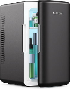 AstroAI �①�� ���^ 6L �~�j�①�� ���^ �ۉ� �≷�� �o�[�W����2.0 ���ϕi �ȃG�l AC/DC���d �ۉ� �ۗ� �ƒ� �ԍ�2�d���� �|�[�^�u�� �R���p�N�g355ml*8�{ ���{��������t�� (�u���b�N)