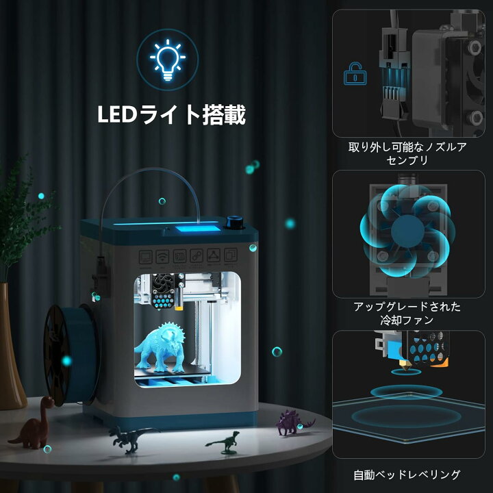 楽天市場】Entina ミニ 3Dプリンター Tina2S 完全組み立て オート 