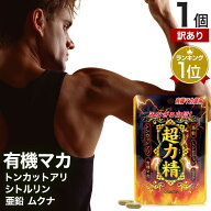 【訳あり】 超力精 (40カプセル) 40カプセル 約20日分 賞味期限2027年1月以降 送料無料 メール便 | マカ …