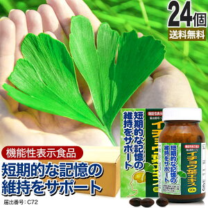 機能性表示食品イチョウ葉エキス 90粒 約30日分 送料無料 宅配便 | イチョウ葉 イチョウ葉エキス イチョウ フラボノイド テルペンラクトン 銀杏 DHA オメガ3 omega3 オメガ3オイル サプリ サプリ