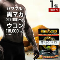 【訳あり】 黒マカ＋ウコンEX 200粒 約20〜30日分 賞味期限2027年5月のみ 送料無料 メール便 | マカ maka…