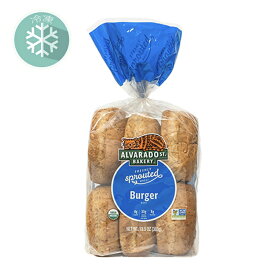 無添加冷凍パン■有機スプラウト・バーガーバンズ （6個）発芽小麦を使用（冷凍） 383g ★原産国アメリカ