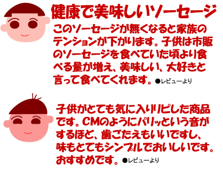楽天市場 ウインナー 安全 無添加手づくり匠技で作る本物ドイツウインナーソーセージ１０本セット 内容量180g以上 塩控えめ100ｇ中1 8ｇ 添加油肉不使用 有機家