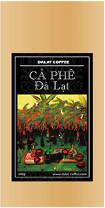 無添加コーヒー「ダラット」コーヒー粉200g★ベトナムダラット産★無農薬・無添加