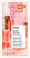 ViVANIオーガニックエキストラダークチョコレートwithブラッドオレンジ　90g★有機カカオ100%★有機JAS（…