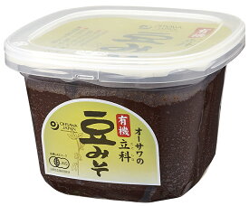 無添加豆味噌有機立科豆みそ （カップ） 650g ★国産有機大豆使用★天然醸造法★有機JAS（無農薬・無添加）