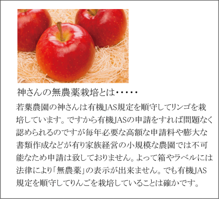楽天市場】無農薬りんごジュース1リットル×6本☆国内産100