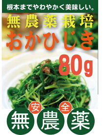 無農薬おかひじき80gパック★無農薬・無添加★山形県産★関東の物よりも根本まで柔らかくてうまみがあります。