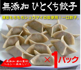 無添加ちっちゃな餃子　もちもち餃子10個入×1パック＜冷凍品＞★シュウマイの皮使用（薄皮）モチモチして普通の餃子とはちょっと違ったおいしさが楽しめます。一口サイズ：約5cm前後