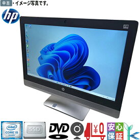 中古 【在宅勤務】【中古】HP ProOne 600 G2 Non-Touch Aio 一体型PC Windows11 WEBカメラ Core i5 6500 メモリ4GB SSD128GB DVD-ROM フルHD液晶 一体型パソコン 21.5インチ 送料無料