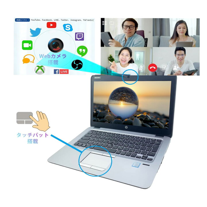楽天市場】在宅勤務対応PC 中古 モバイル ノートパソコン Windows 11 