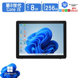 【 ポイント5倍 】フルHD大画面 DELL Latitude 5290 2-in-1 中古タブレット Windows11 office搭載 12.3型 第8世代 Corei5 メモリ8GB SSD256GB Wifi カメラ Bluetooth 送料無料 訳あり品