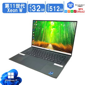 【15.6インチ大画面 数量限定】 Windows11 中古ノートパソコン Office搭載 15.6インチ DELL Precision 5560 第11世代 Xeon W-11955M 2.60GHz メモリ32GB SSD512GB NVIDIA RTX A2000 無線 Webカメラ Bluetooth ノートパソコン 訳あり 送料無料 あす楽対応