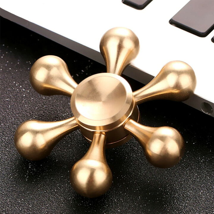 楽天市場 新型diy ハンドスピナー 水道 Hand Spinner ストレス解消 6枚翼リムーバブル 高速回転 指 スピナー フォーカス玩具 3分以上スピン ステンレス 焦り緩和などに役立つ 大人子供に適用 ユースター