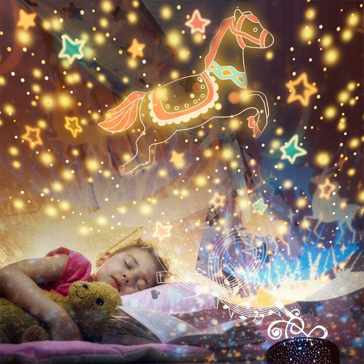 楽天市場 スタープロジェクターライト 星空ライト 音楽再生 6種類投影映画フィルム バレンタインデー ギフト 寝かしつけ用おもちゃ スターナイトライト 360度回転ライト 海プロジェクター プラネタリウム 英語版取扱説明書 ユースター