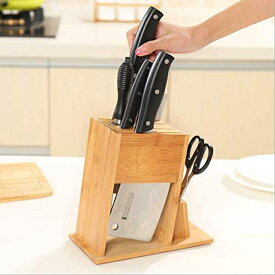 包丁立て ナイフスタンド 天然 竹製 自然素材 清潔 乾燥しやすい 通気構造 衛生的 おしゃれ デザイン