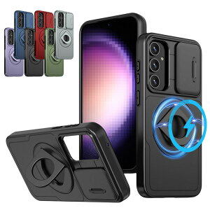 Galaxy S25 �P�[�X S25Plus S25Ultra S24 S24Plus S24Ultra S24FE S23 A56 A55 A54 A73 �J�o�[ �ϏՌ��J�o�[ 2�d�\�� ��̌^�X�}�z�����O�t�� �X�^���h�@�\ �}�O�l�b�g���ԍڃz���_�Ή� Samsung �X���� �T���X�� �M��