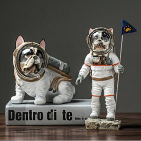 フィギュア　宇宙動物モデル置物　工芸装飾品　リビング玄関テレビキャビネットカフェアイデア 北欧シミュレーションロボット樹脂置物