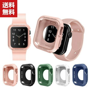 �������� Apple Watch Series 7 41mm 45mm �E�F�A���u���[���E�X�}�[�g�E�H�b�` �P�[�X ���킢�� �}���`�J���[ TPU�f�� �\�t�g�P�[�X CASE �ϏՌ� �֗� ���p �y�� �l�C �����������ӂ� �A�b�v���E�H�b�`