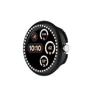 Google Pixel Watch 3 41mm/45mm �P�[�X �E�F�A���u���[���E�X�}�[�g�E�H�b�` �N���A ���b�L�d�グ PC�f�� �J�o�[ �}���`�J���[ �V���v���� ���C���X�g�[�� ���炫�� �n�[�h�J�o�[ CASE �����Ռ� ���h