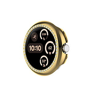 Google Pixel Watch 3 41mm/45mm �P�[�X �E�F�A���u���[���E�X�}�[�g�E�H�b�` �N���A ���b�L�d�グ PC�f�� �J�o�[ �}���`�J���[ �V���v���� ���C���X�g�[�� ���炫�� �n�[�h�J�o�[ CASE �����Ռ� ���h