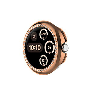 Google Pixel Watch 3 41mm/45mm �P�[�X �E�F�A���u���[���E�X�}�[�g�E�H�b�` �N���A ���b�L�d�グ PC�f�� �J�o�[ �}���`�J���[ �V���v���� ���C���X�g�[�� ���炫�� �n�[�h�J�o�[ CASE �����Ռ� ���h