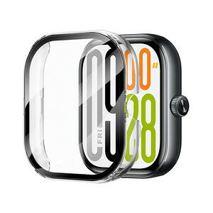 Redmi Watch 4 Watch 5 �N���A �P�[�X �E�F�A���u���[���E�X�}�[�g�E�H�b�` �V���v���� �v���X�`�b�N�� PC&�����K���X ��ʕی� 2�d�\�� �J�o�[ CASE �ϏՌ� �ȒP���� �J�b�R���� �}���`�J���[ �y�� 