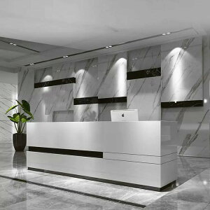 受付カウンター オフィス受付 エントランス受付 カウンターテーブル カウンター 引き出し付き 焼付塗装 ホワイト カスタマイズ可能 オフィスカウンター カウンターデスク エン