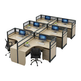 オフィスデスク　パソコンデスク　ワークデスク　事務用デスク　デスク　トップパネル　アルミ合金フレーム　配線穴付き　ナチュラル　カスタマイズ可能
