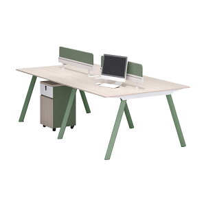 オフィスデスク ワークデスク 仕事机 事務用デスク スチールフレーム トップパネル 配線孔付き サイドワゴン ナチュラル カスタマイズ可能 サイドワゴン 車上渡し