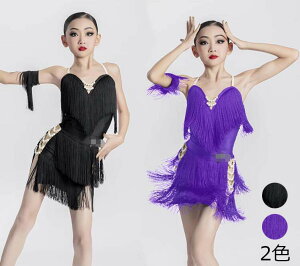 ダンスウェア ダンドレスラテン ラテンダンスドレス 高品質 ワルツ 社交ダンス衣装 ラテンドレス 社交ダンス ドレス ジュニア 練習着 キッズ タンゴ 女の子 子供 サンバ衣装 ルンバ 競技用