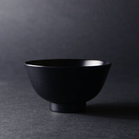 送料無料 ｜和食器　漆器　杉平椀(黒)　作家「角好司」