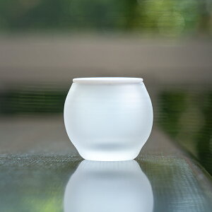 ガラス | ホワイト蓋物(KOK-312) 作家「岸本耕平」