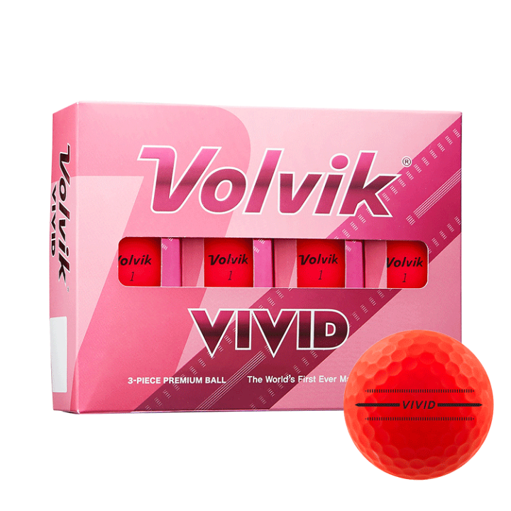 楽天市場】Volvik VIVID Ladies Pack 1ダース（12球）【VOLVIK