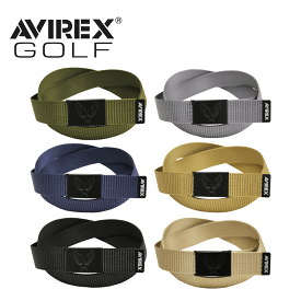 AVIREX GOLF アヴィレックスゴルフ メンズ ゴルフ ウェブベルト AVXBB1-36BL 【ベルト】【フリーサイズ】【ゴルフ用品】